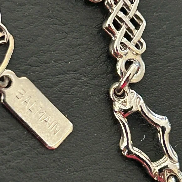 Pierre Balmain Silver Chain Necklace Collection NWT